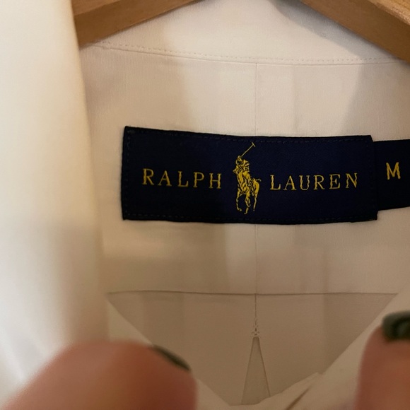 White Polo button down - Picture 2 of 3